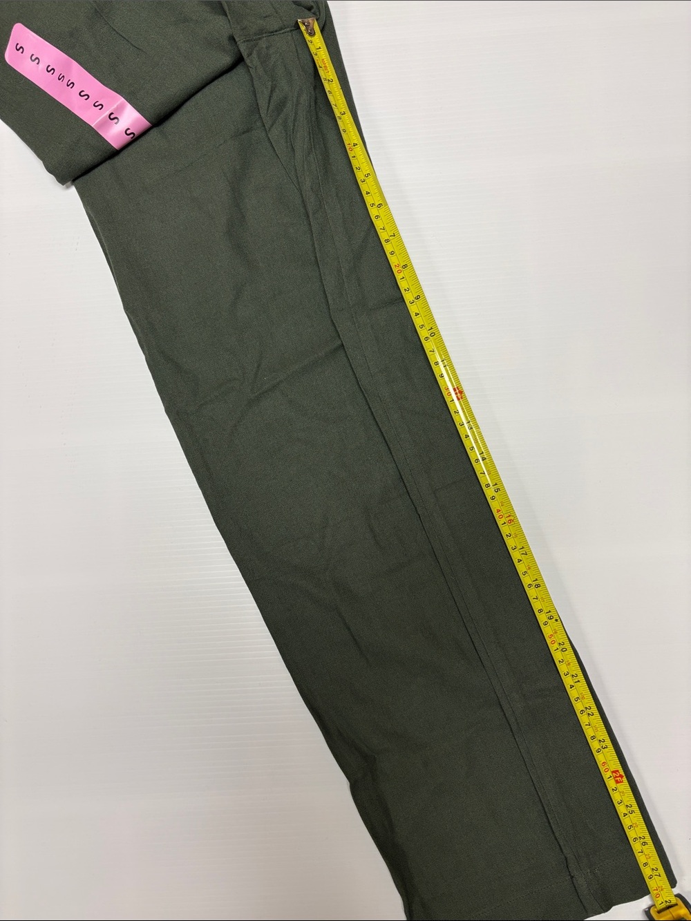 GAP Olive Green Drawstring Waist Chinos - Picture 5 of 5